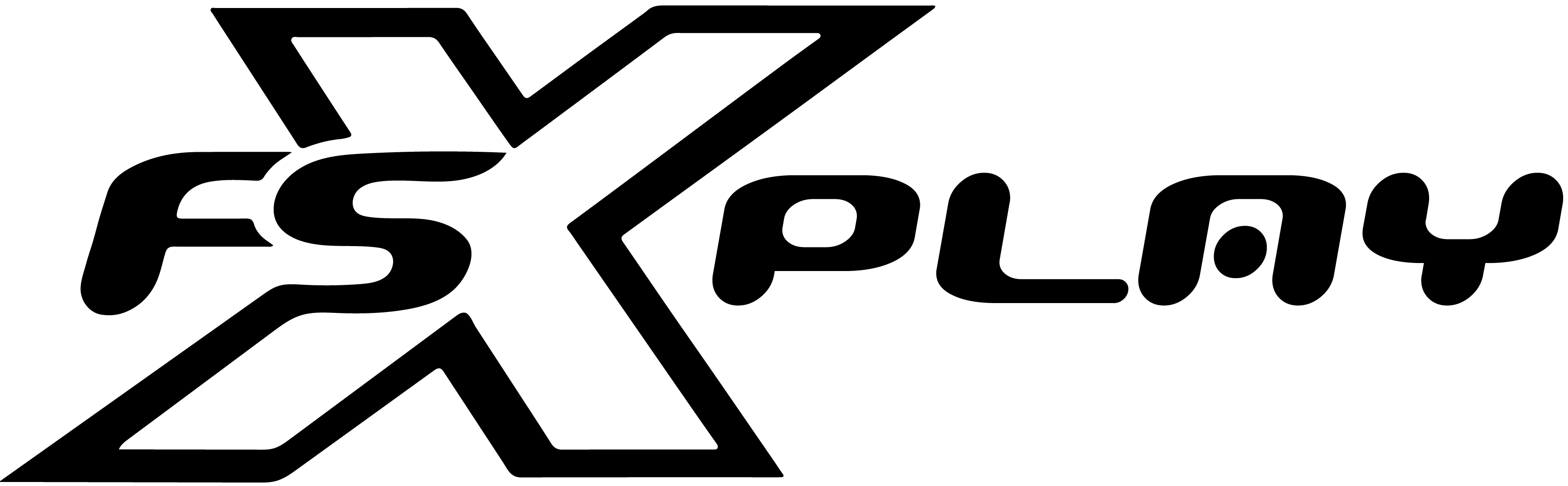 FSXPlay Logo black
