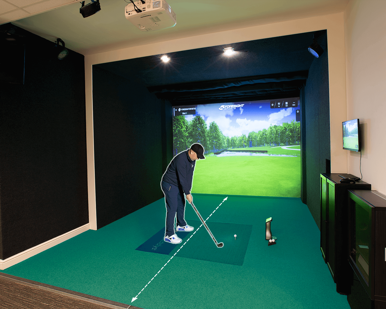 Simulator Size And Space | Foresight Sports Europe